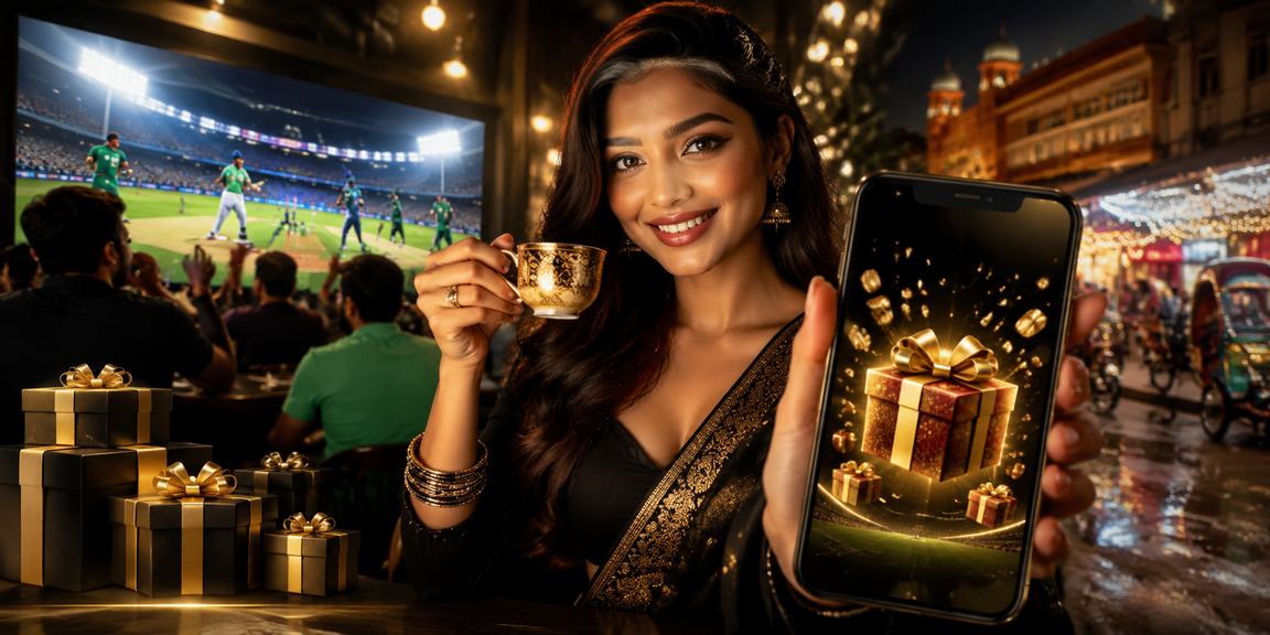 A Bangladeshi model in Narayanganj using the cricket betting platform